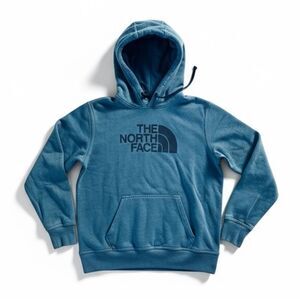 The North Face Men's Hoodie Dark Aqua Outdoor Casual Size Small